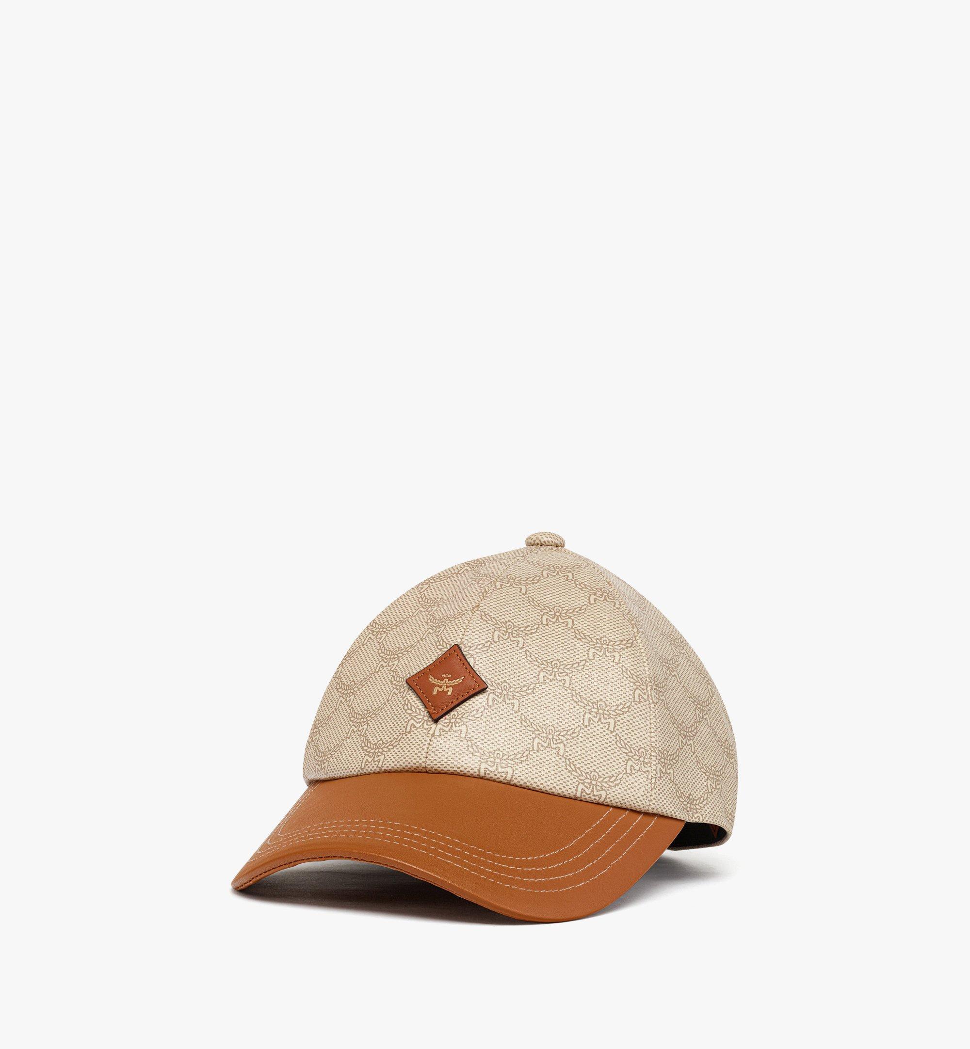 Monogram Cap in Lauretos and Leather 1